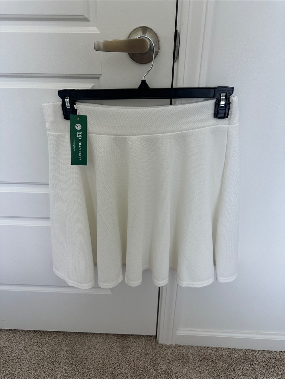 Urban coco Ivory Circle Skater Skirt